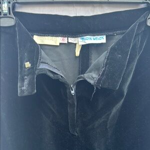 John Meyer Black Velvet Skirt